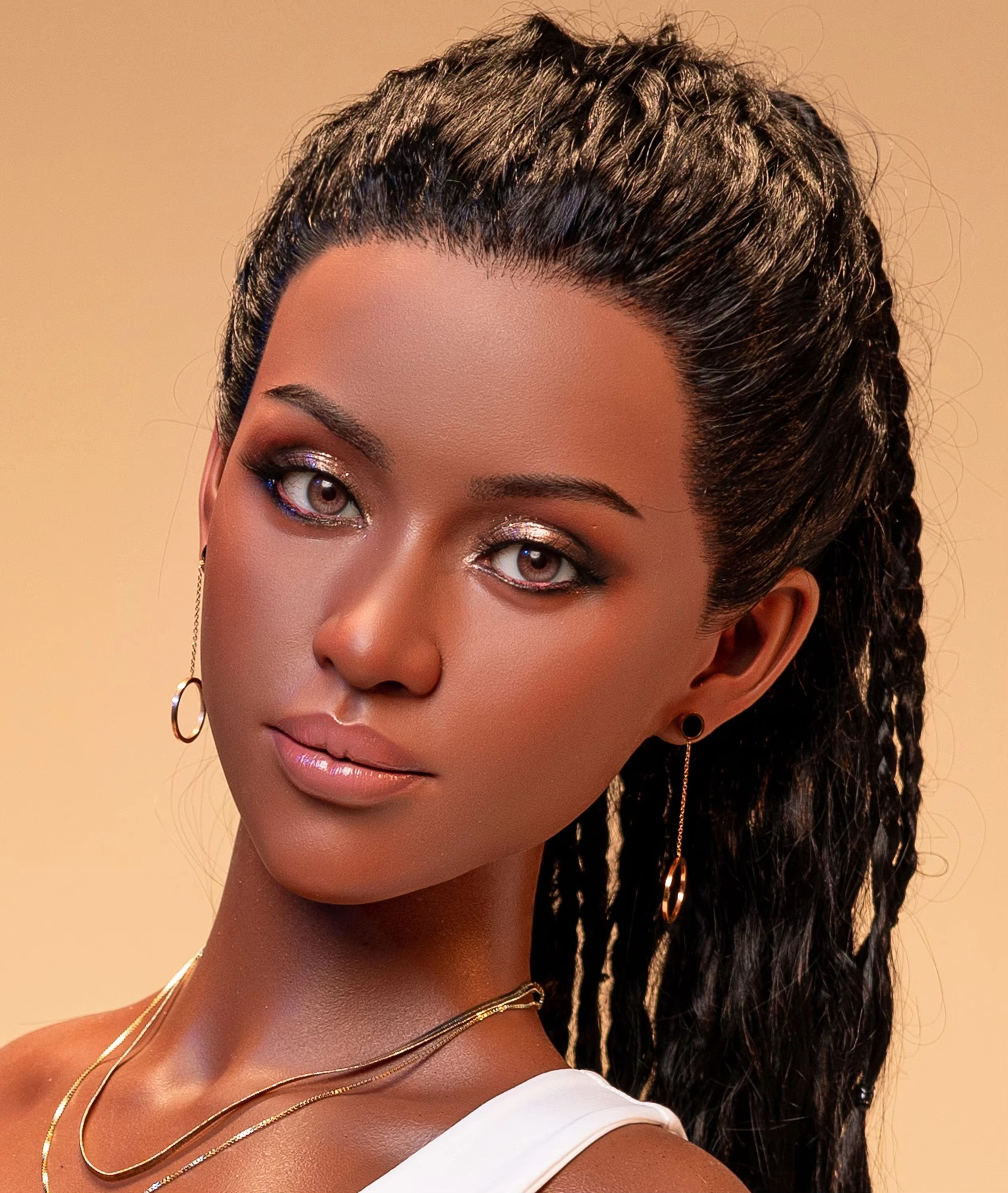 AI Robot Wife Sex Doll Lifelike Silicone Body with Skeleton Intimate Interactive Companion Real Touch Feeling Soft Skin-friendly