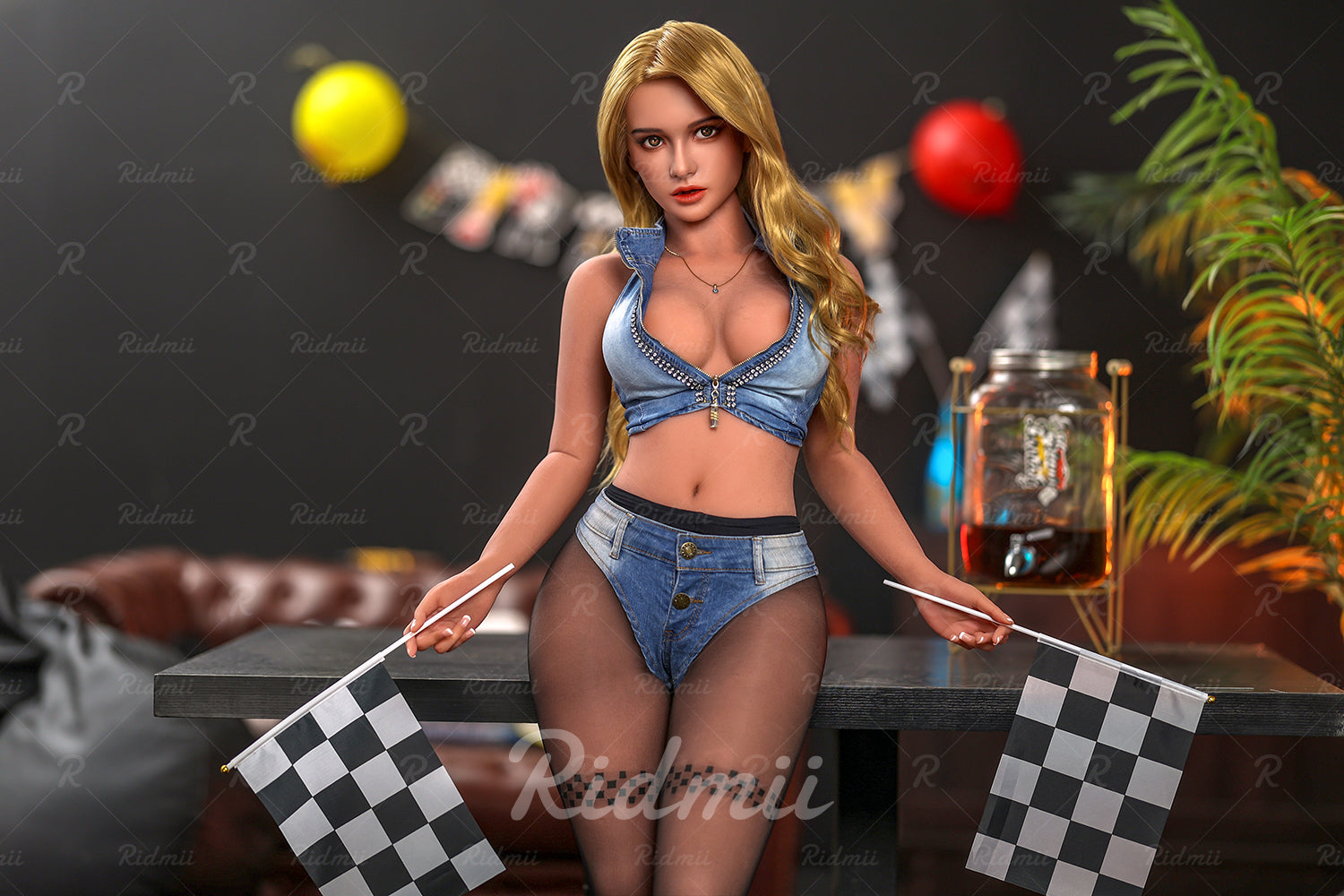 Tessa - Denim Party Spirit (4'11" Velvet Soft TPE)