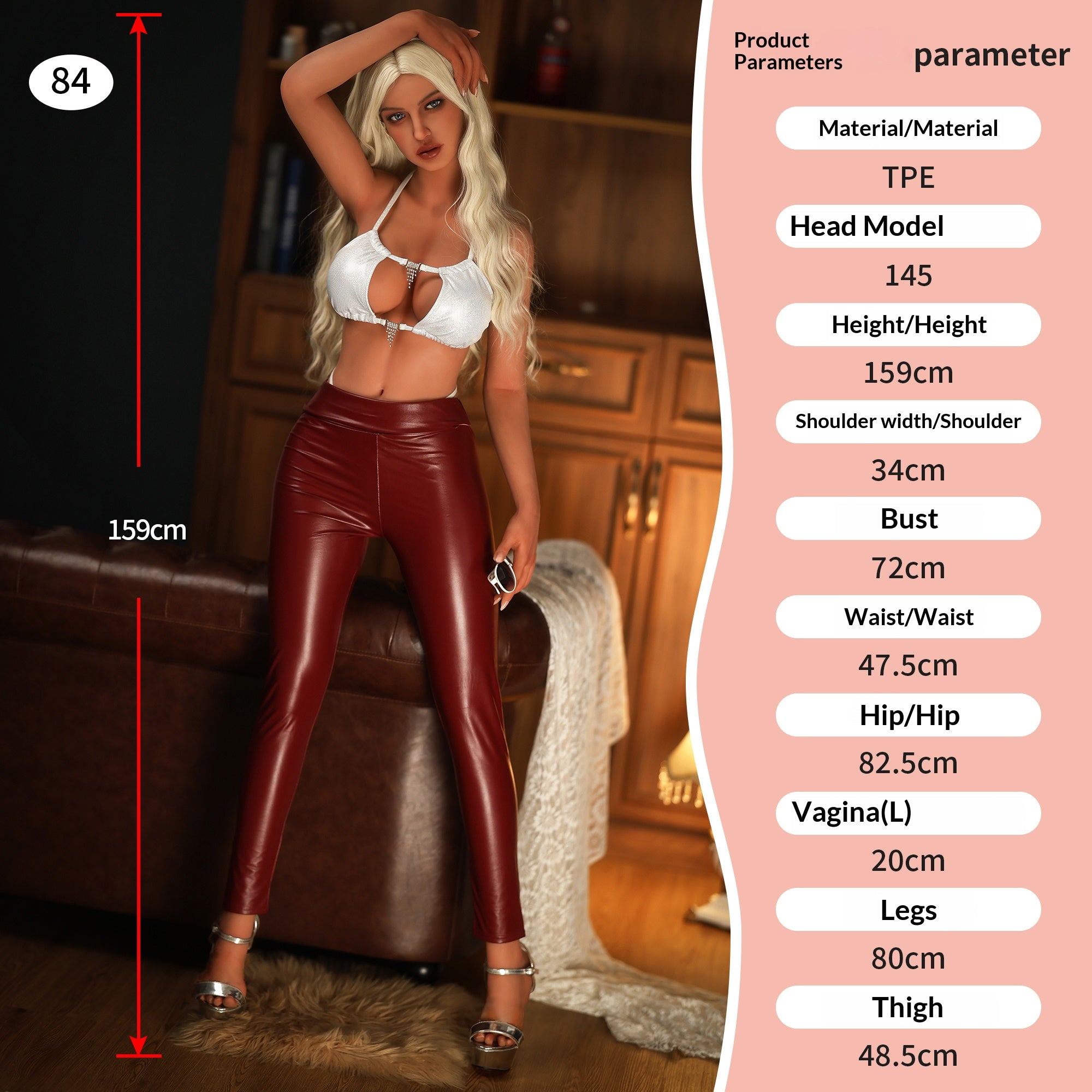 Giselle TPE Lifelike Sex Doll