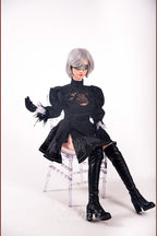 Momo - Silver Android Muse (5'4" Velvet Soft TPE)
