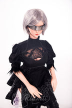 Momo - Silver Android Muse (5'4" Velvet Soft TPE)