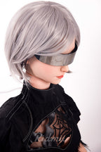 Momo - Silver Android Muse (5'4" Velvet Soft TPE)