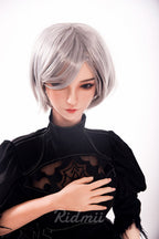 Momo - Silver Android Muse (5'4" Velvet Soft TPE)