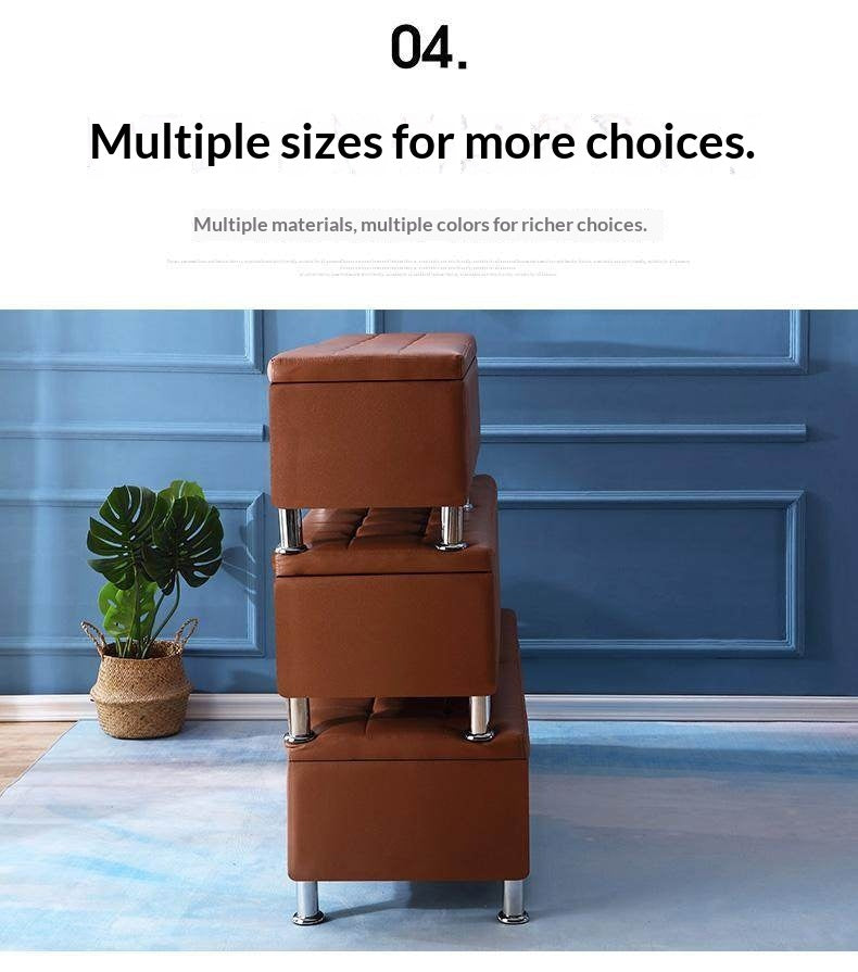 Premium Lockable Storage Bench Large Capacity Discreet Privacy Cabinet for Adult Products
