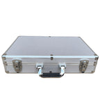 Premium Aluminum Briefcase with 3-Digit Combination Lock Discreet Privacy Storage Case