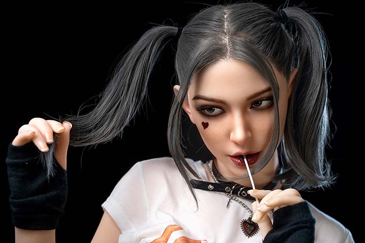 Quinn Silicone Head+TPE Body Lifelike Sex Doll