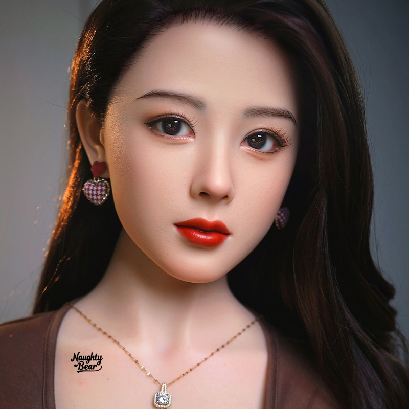 Indigo Silicone Head+TPE Body Lifelike Sex Doll