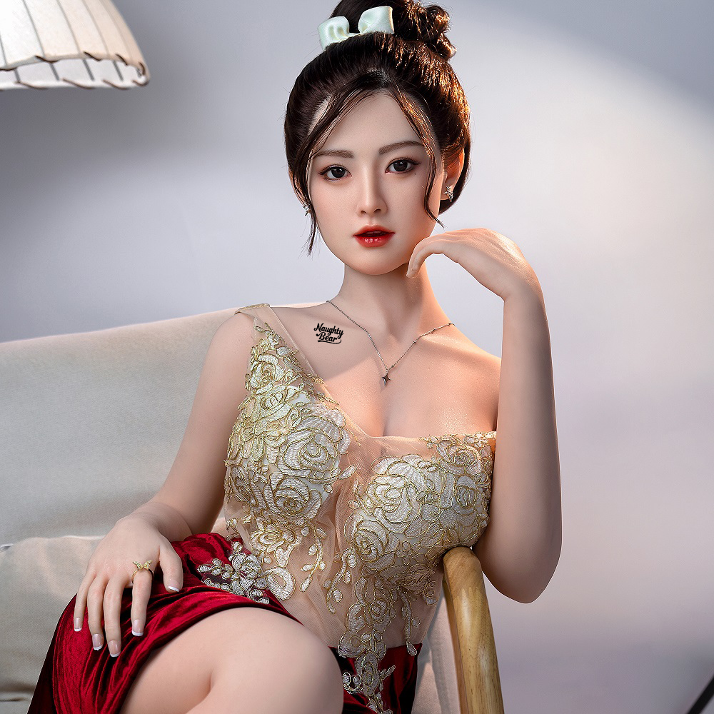 Dolly Silicone Head+TPE Body Lifelike Sex Doll