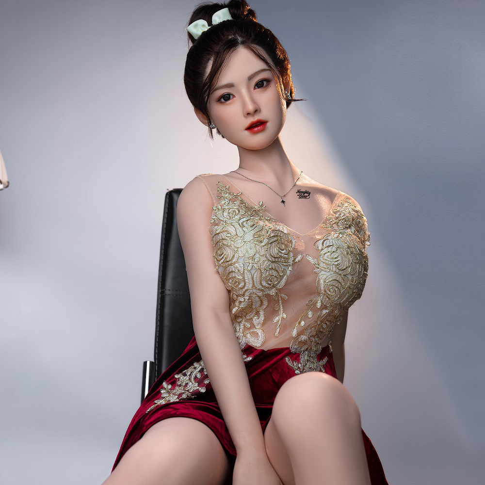 Dolly Silicone Head+TPE Body Lifelike Sex Doll