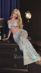Tansy - Sunlit Riviera Goddess (5'4" Premium Platinum Silicone)
